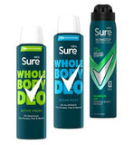 Sure Men Whole Body Antiperspirant Bundle