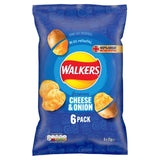 Walkers Cheese & Onion Multipack Crisps 6 per pack GOODS M&S