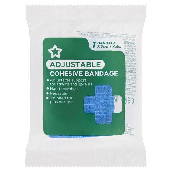 Superdrug Cohesive Bandage 7.5cm x 4.5m GOODS Superdrug