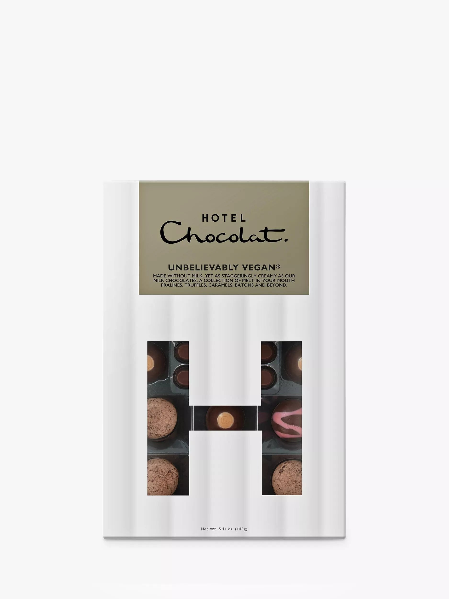 Hotel Chocolat Unbelievably Vegan H-Box, 145g - McGrocer