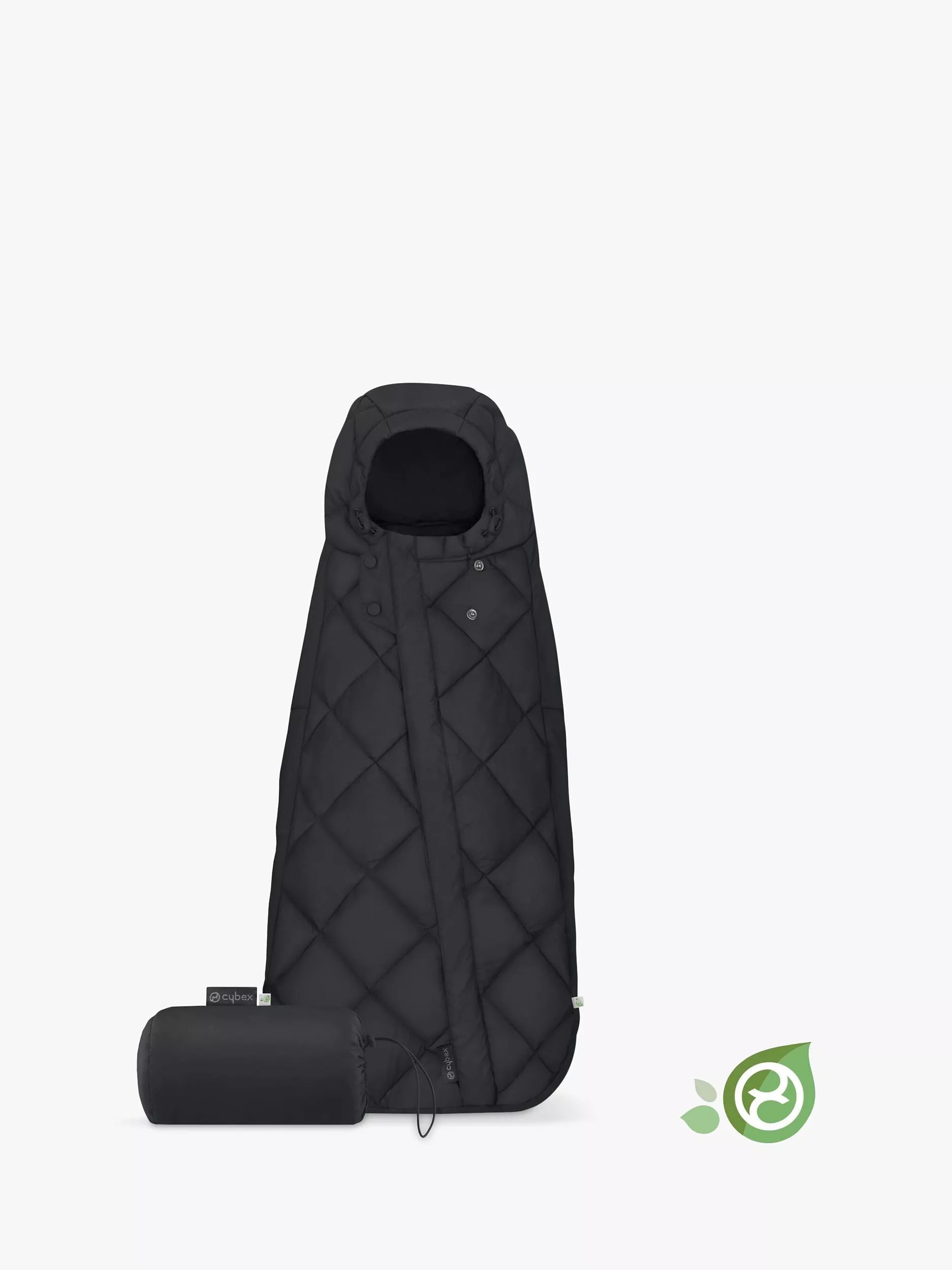 Cybex Mini Snogga 2 Footmuff, Black - McGrocer