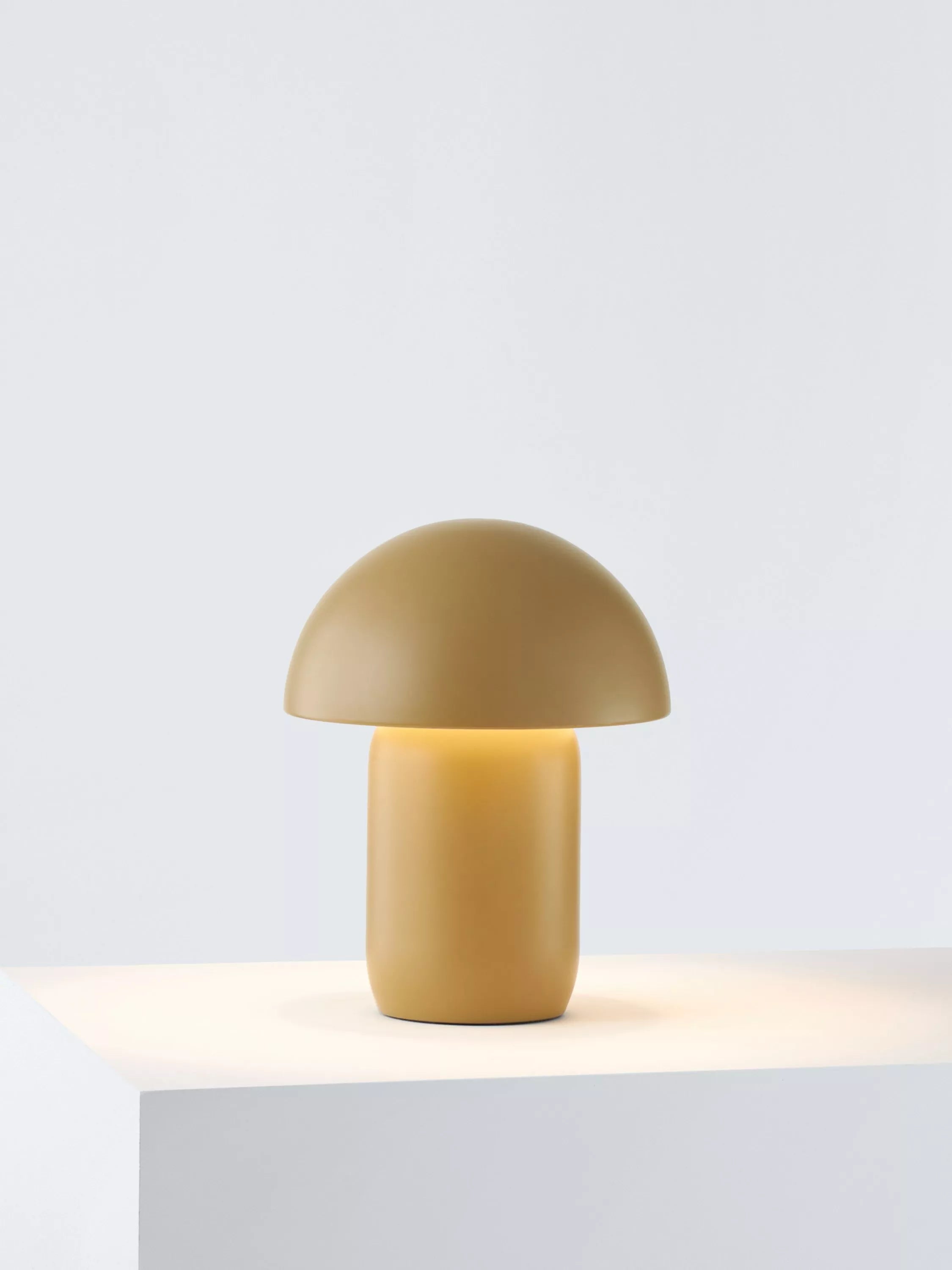 John Lewis Mushroom Rechargeable Dimmable Table Lamp - McGrocer