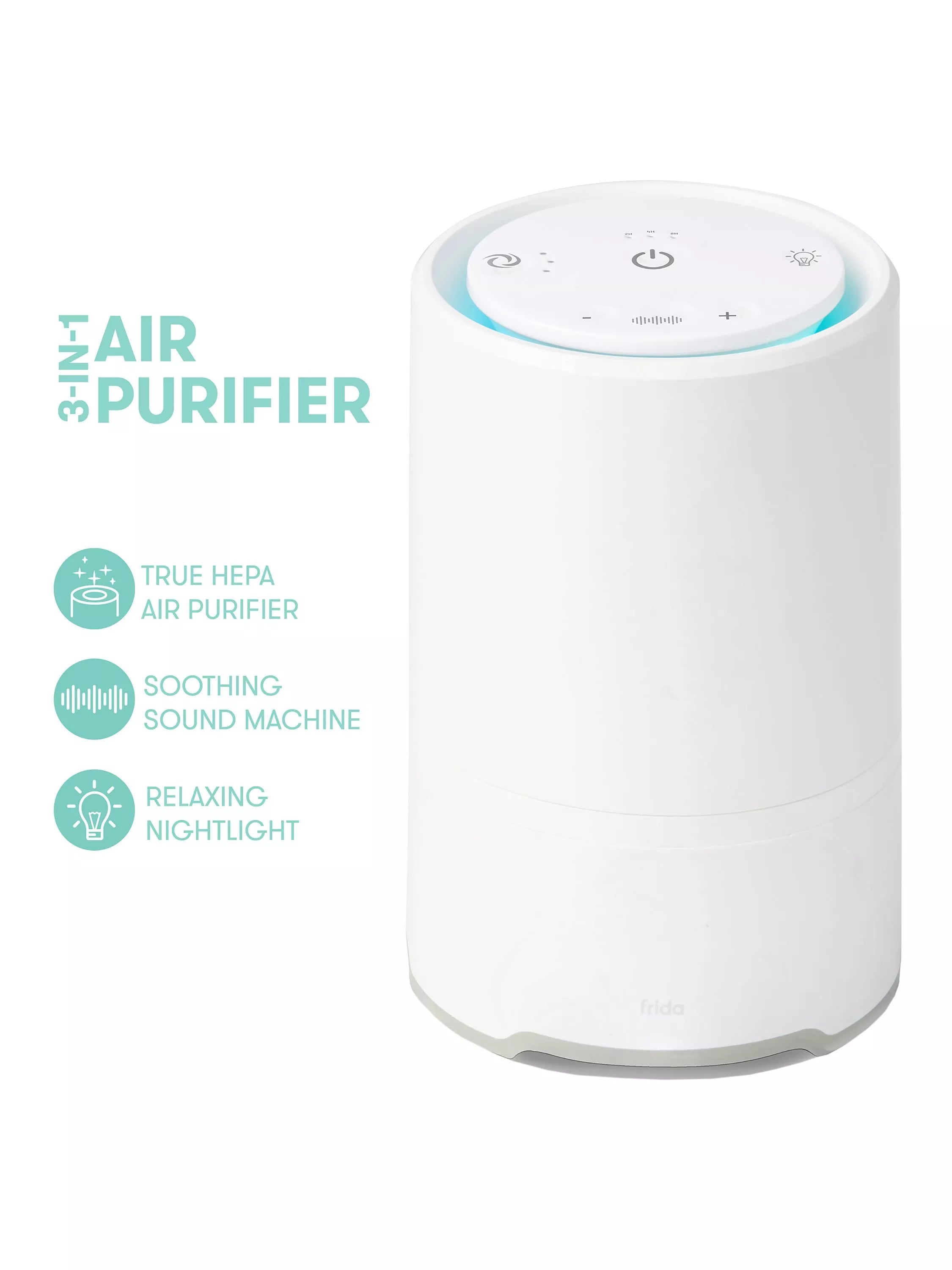 Fridababy 3-In-1 Air Purifier with Sound Machine & Nightlight - McGrocer