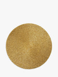 Beaded Round Placemat Gold