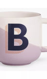 John Lewis Alphabet Fine China Mug - McGrocer