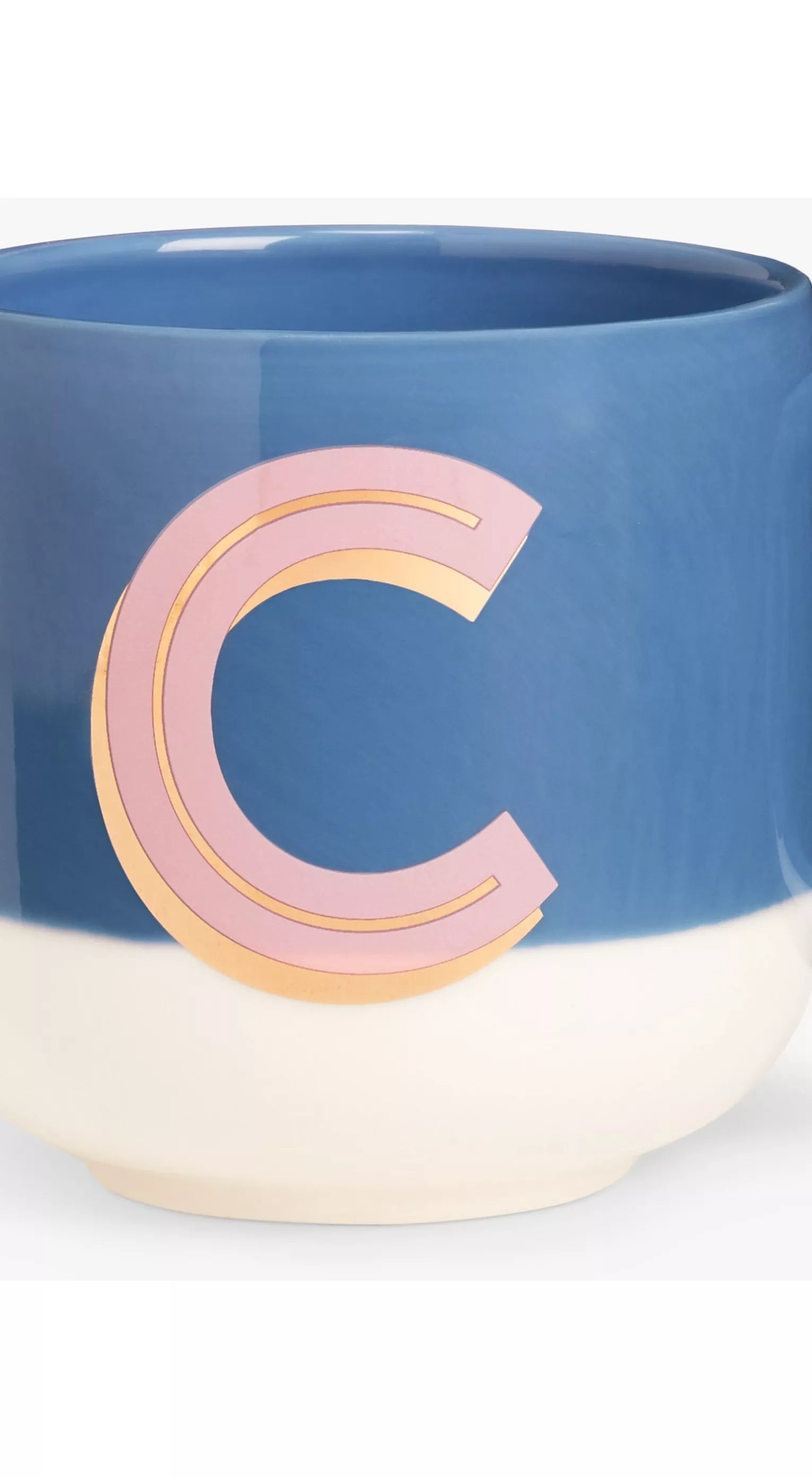 John Lewis Alphabet Fine China Mug - McGrocer