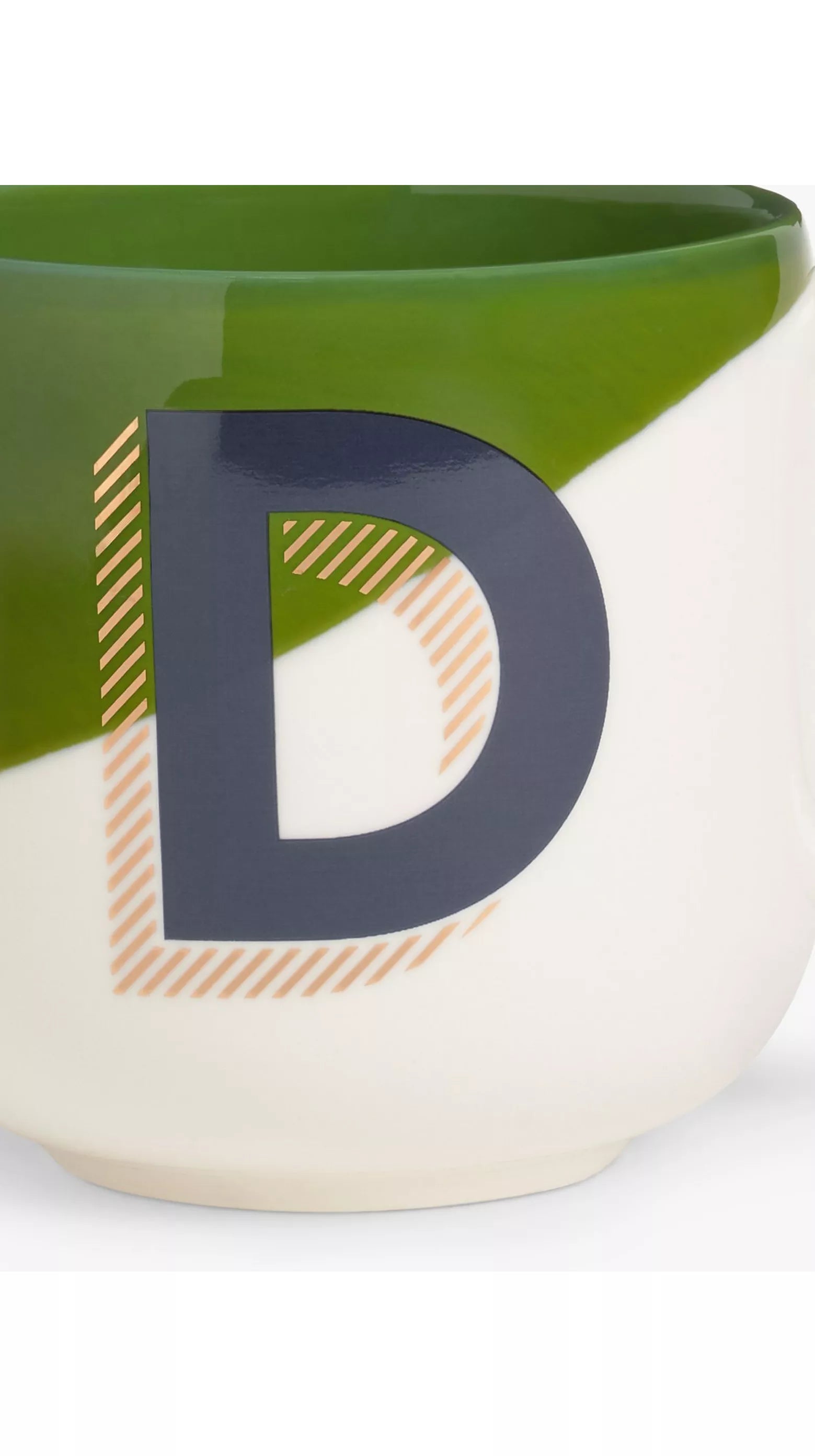 John Lewis Alphabet Fine China Mug - McGrocer