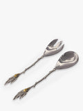 Culinary Concepts Olive Salad Servers Set Nickel