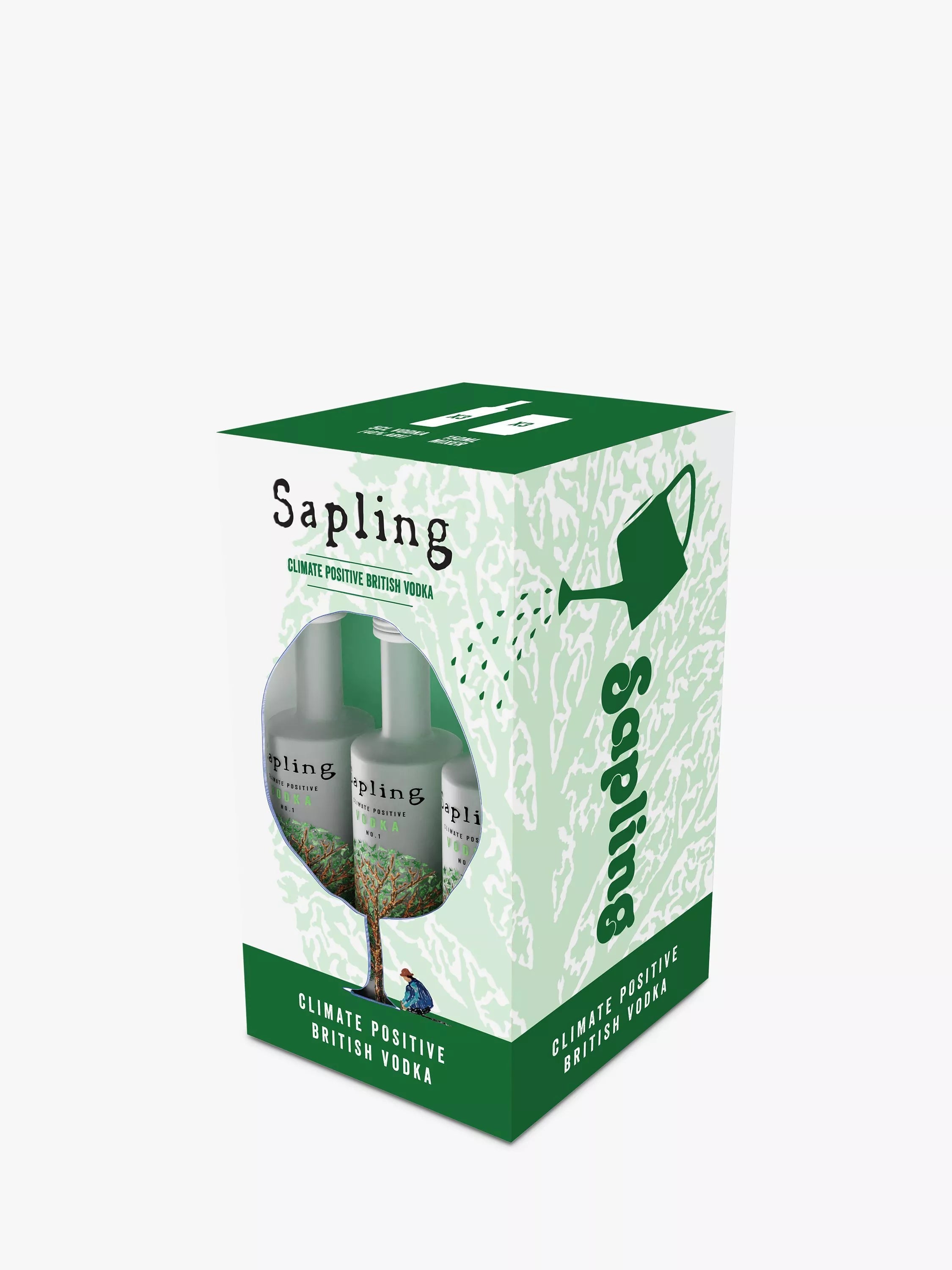 Sapling Spirits Vodka Set, 3x 5cl/3x 15cl - McGrocer