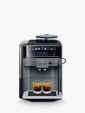 Siemens TE651209 EQ6 Bean to Cup Coffee Machine, Titanium - McGrocer