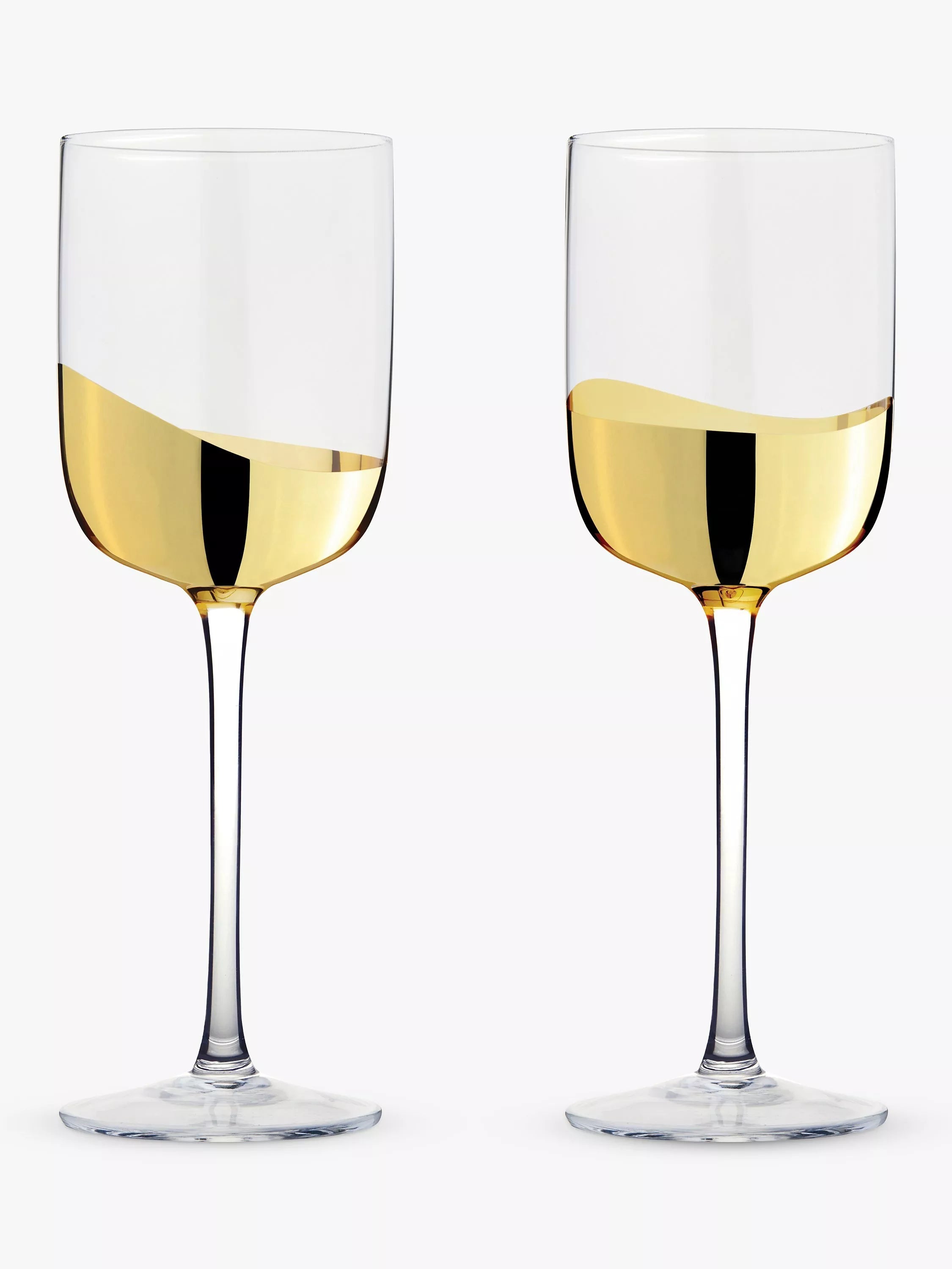 Anton Studio Designs Wave Wine Glass, Set of 2, 400ml - McGrocer