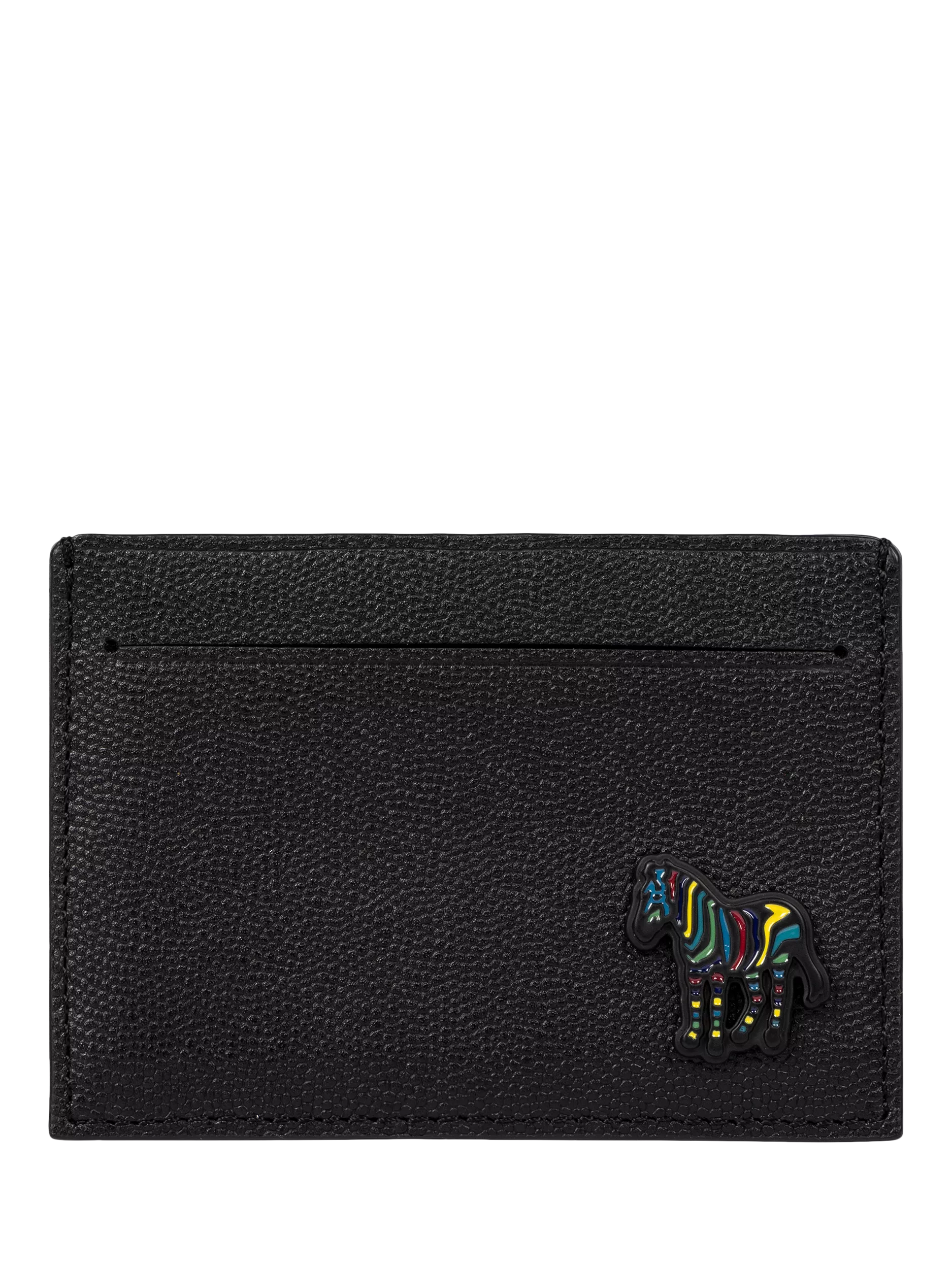 Paul Smith Zebra Logo Card Holder, Black - McGrocer