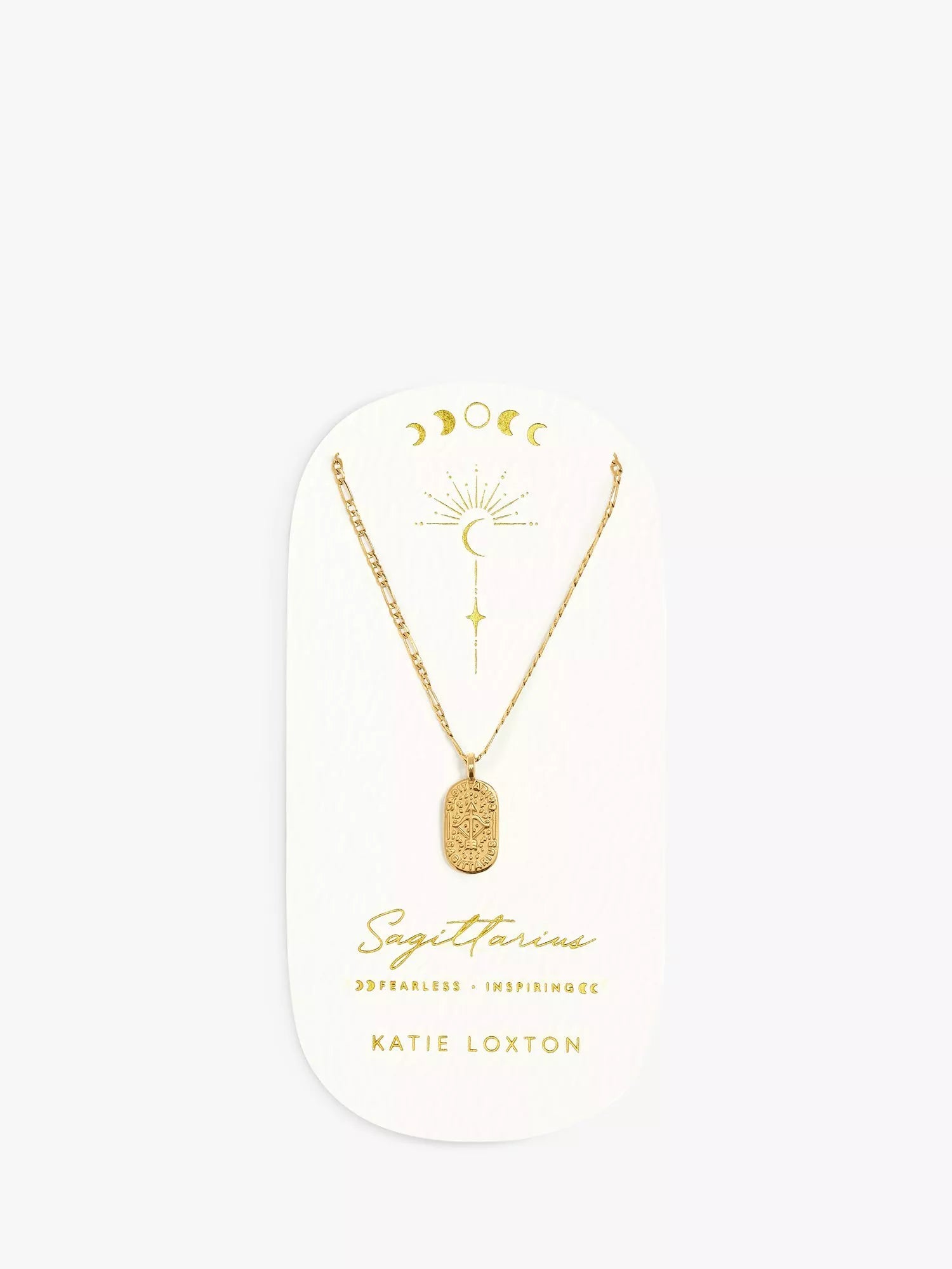 Katie Loxton Waterproof Zodiac Necklace, Gold - McGrocer