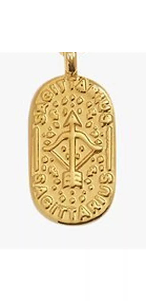 Katie Loxton Waterproof Zodiac Necklace, Gold - McGrocer