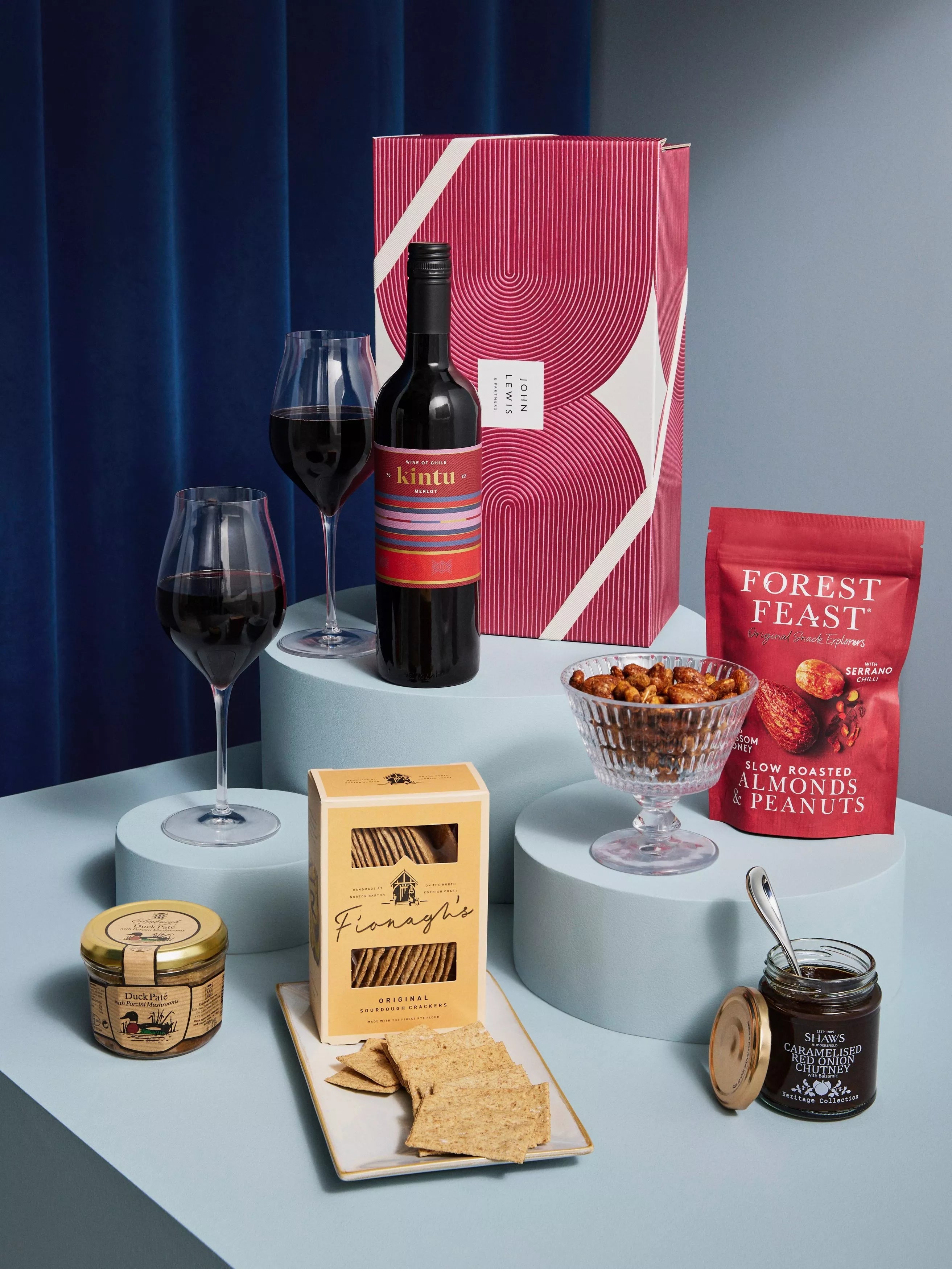 John Lewis Merlot & Pate Gift Box - McGrocer