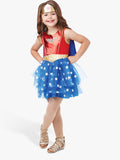 Rubies Kids Deluxe Wonder Woman Costume Multi
