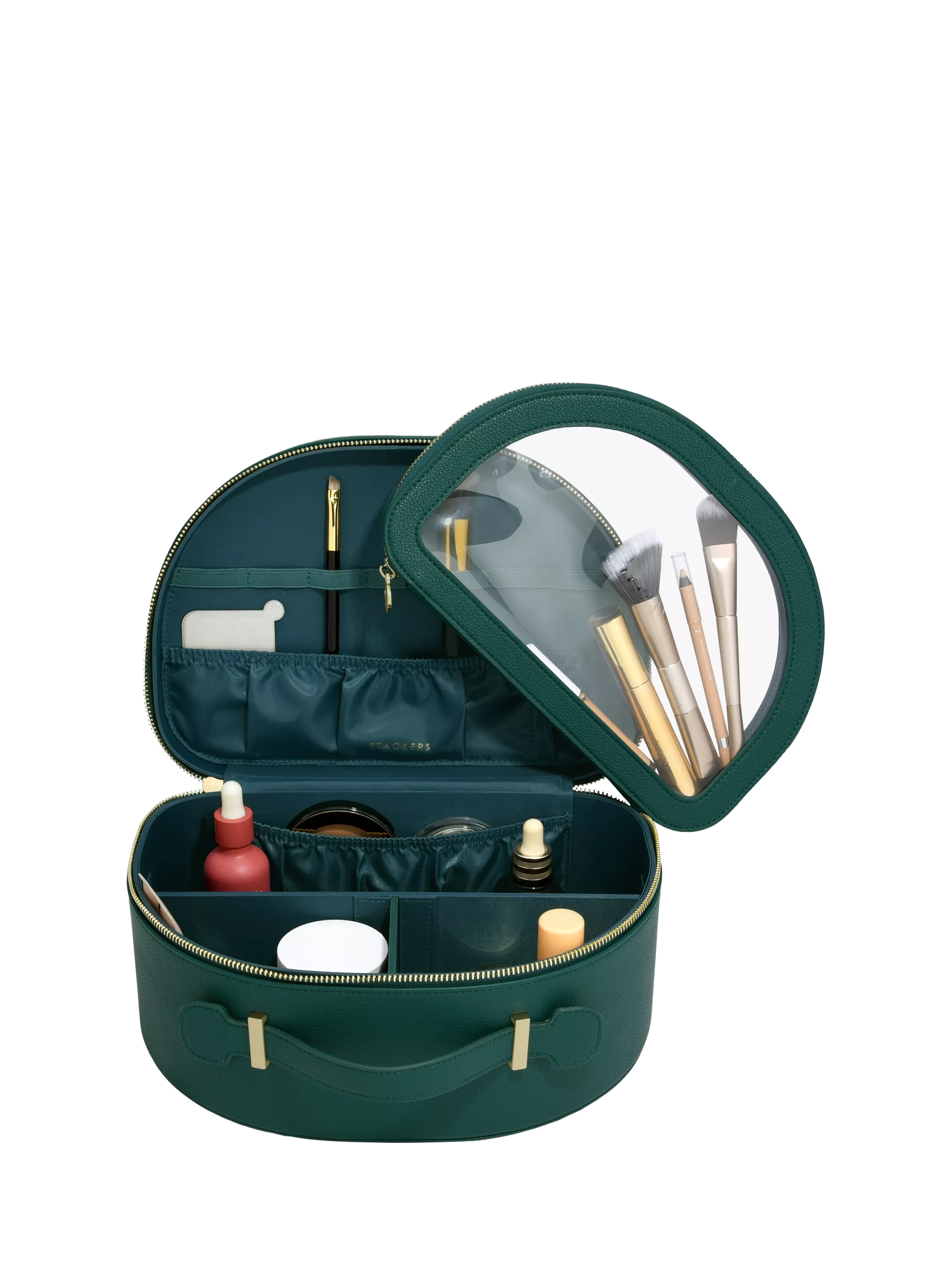 Stackers Vanity Case, Forest Green - McGrocer