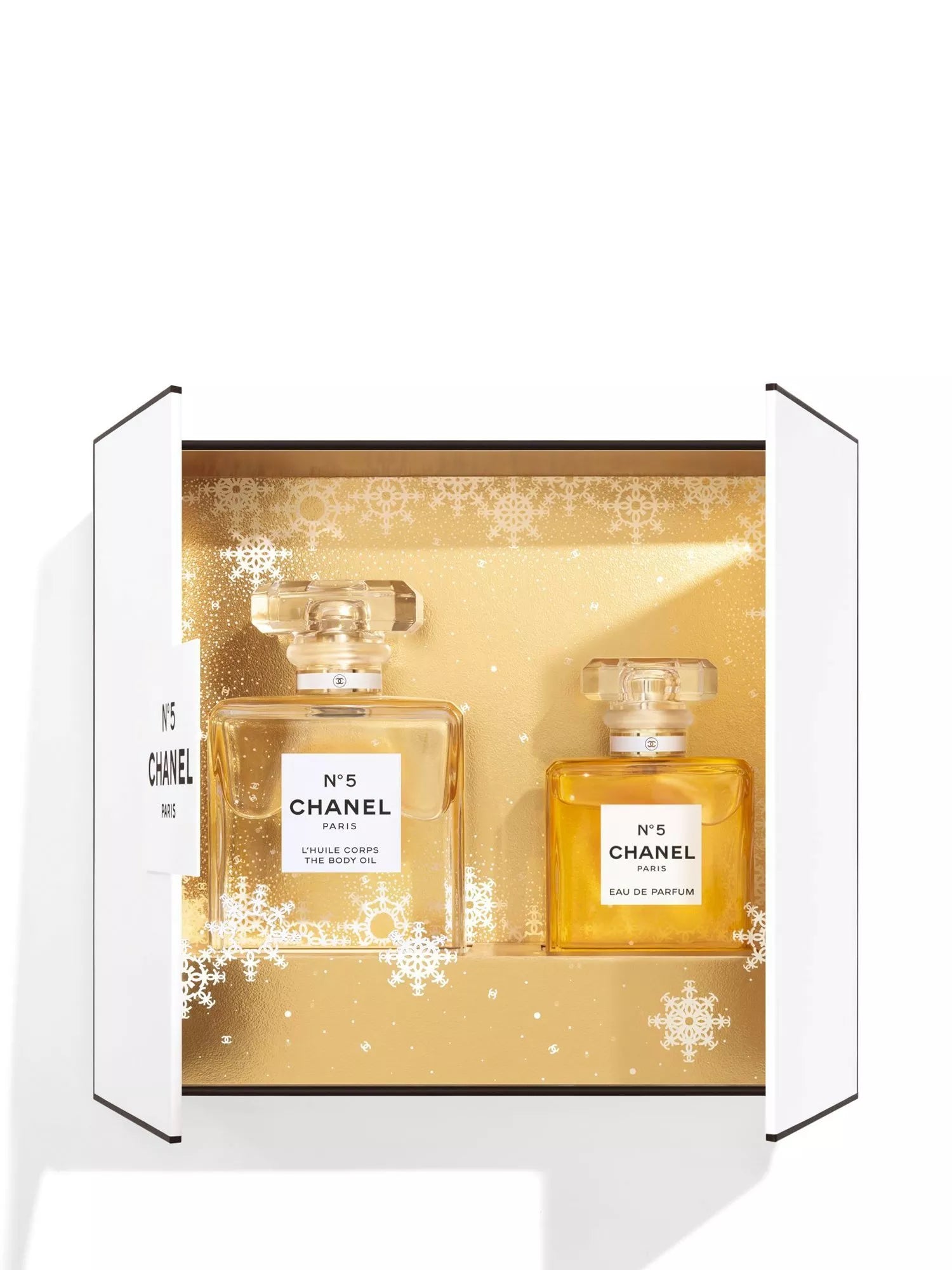 CHANEL N°5 Case Eau de Parfum 50ml And The Body Oil Fragrance Gift Set - McGrocer