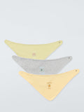 Baby Slogan Dribble Bib Pack Of 3