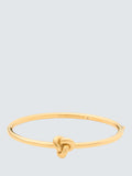 Kate Spade New York Cubic Zirconia Polished Knot Bangle Gold