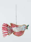 Worldly Treasures Beaded Bird Tree Decoration