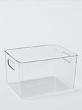 Clear Plastic Storage Box Medium