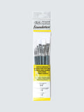 Winsor Newton Foundation Synthetic Paint Brush Set Of 6