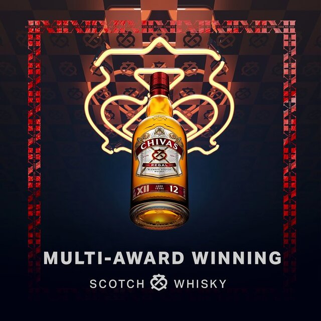 Chivas Regal 12 Year Old Blended Scotch Whisky 70cl - McGrocer