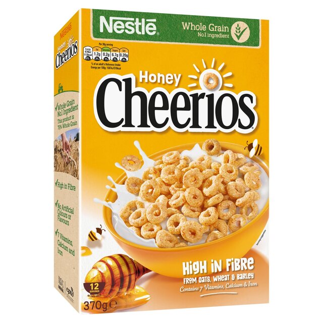 Nestle Cheerios Honey Cereal 370g - McGrocer