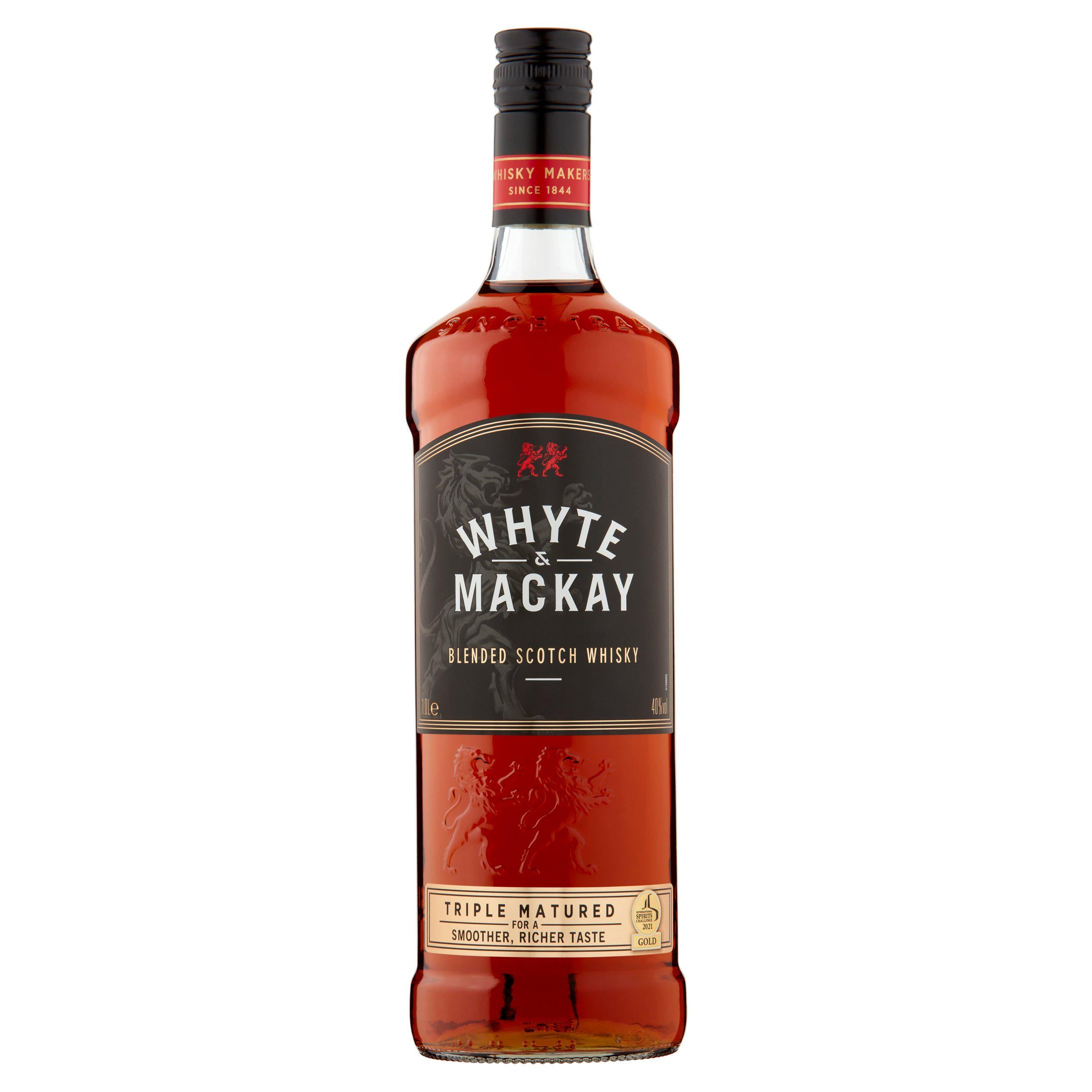 Whyte & Mackay Blended Scotch Whisky 1L All spirits & liqueurs Sainsburys
