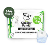 The Cheeky Panda Eco Bamboo Nappies 4 Pack Size 5 GOODS Superdrug