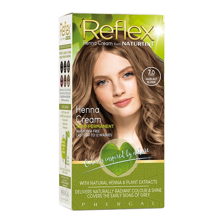 Naturtint Reflex Semi-Permanent Henna Cream Hair Colour 5.62 (Mahogany) - 998273