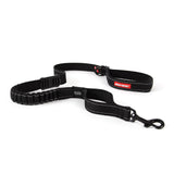 EzyDog Zero Shock Dog Lead, Black, 48"