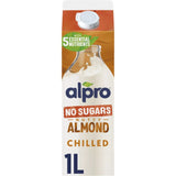 Alpro Almond No Sugar Chilled Dairy Free Drink
