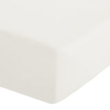 Catherine Lansfield Easy Iron Percale Double Fitted Sheet Cream