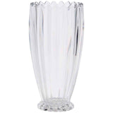 M&S Scallop Tapered Glass Vase, Clear