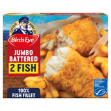 Birds Eye 2 MSC Jumbo Battered Fish Fillets