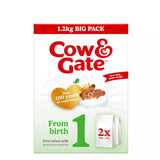 Cow & Gate 1 First Infant Baby Milk Formula Powder from Birth Big Pack