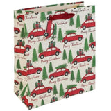 Christmas Car Kraft Medium Gift Bag