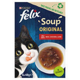 Felix Soup Farm Selection Chicken, Beef & Lamb Wet Cat Food