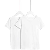 M&S Kids Heatgen Thermal Tops, 2 Pack, 9-10 Years, White