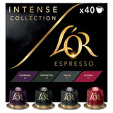 L'OR Intense Assortment X40 Coffee Pods