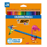 BIC Kids Tropicolors Colouring Pencils Wallet of 24
