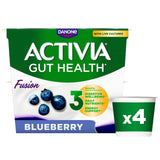 Activia Fusions Blueberry Acai Gut Health Fruit Yoghurt Multipack