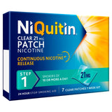 NiQuitin CQ 21mg Clear Patch, Step 1