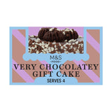 M&S Extremely Chocolatey Chocolate Gift Cake