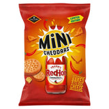 Jacob's Mini Cheddars Franks RedHot Original Baked Snacks Sharebag