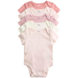 M&S Plain Sleepsuit, 0-3 Months, Pink