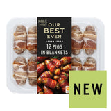 M&S Our Best Ever 12 Pigs in Blankets Frozen