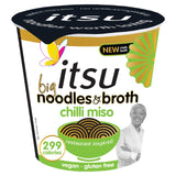 itsu BIG chilli miso instant noodles & broth pot